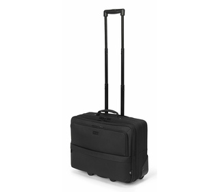 DICOTA D32036-RPET sacoche d'ordinateurs portables 43,9 cm (17.3") Valise sur roulette Noir