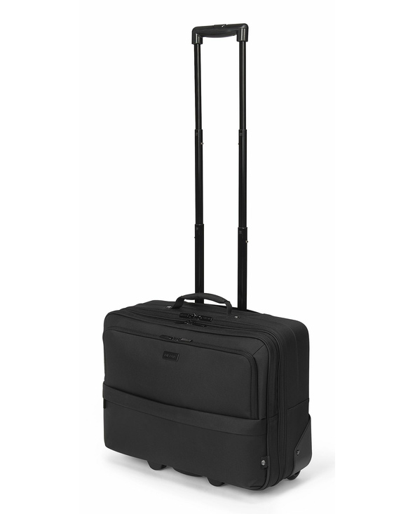 DICOTA D32036-RPET sacoche d'ordinateurs portables 43,9 cm (17.3") Valise sur roulette Noir