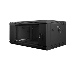 Lanberg WF01-6404-10B étagère 4U Rack monté sur le mur Noir