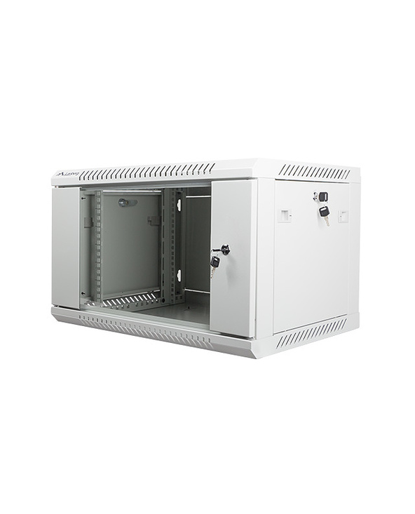 Lanberg WF01-6406-10S étagère 6U Rack monté sur le mur Gris