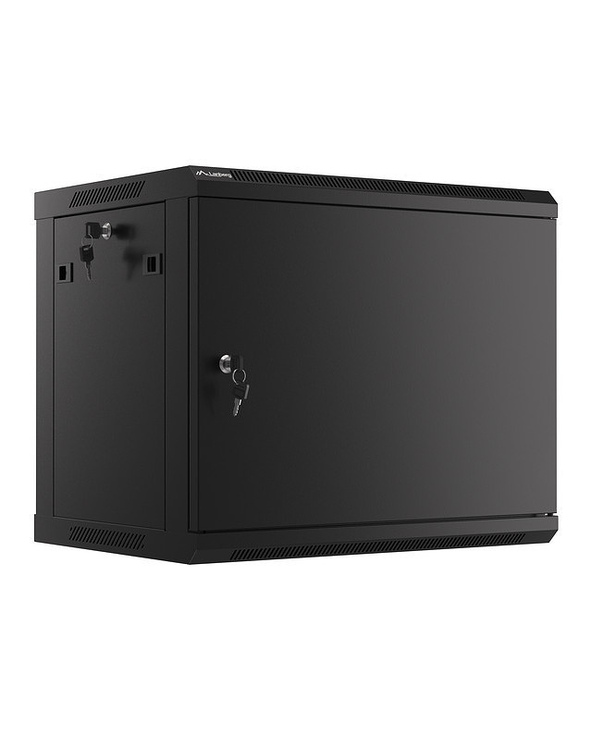 Lanberg WF01-6409-00B étagère 9U Rack monté sur le mur Noir