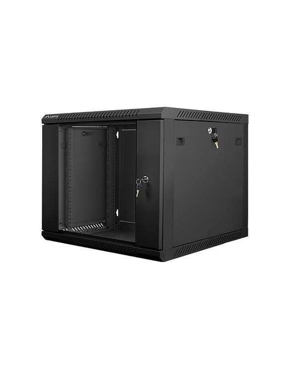 Lanberg WF01-6609-10B étagère 9U Rack monté sur le mur Noir