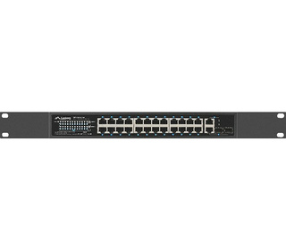 Lanberg RSFE-24P-2C-360 commutateur réseau Non-géré Gigabit Ethernet (10/100/1000) Connexion Ethernet, supportant l'alimentation