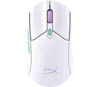 HP HyperX Pulsefire Haste 2 Core sf - Souris gamer (blanc/vert/violet)