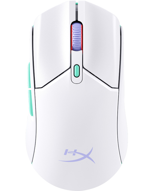 HP HyperX Pulsefire Haste 2 Core sf - Souris gamer (blanc/vert/violet)