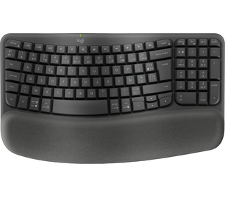 Logitech Wave Keys clavier Bureau RF sans fil + Bluetooth AZERTY Français Graphite