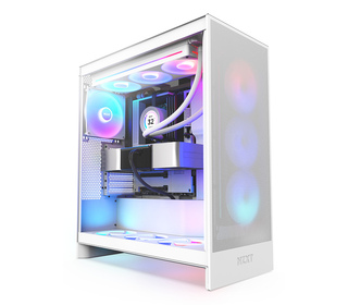 NZXT H7 Flow RGB Midi Tower Blanc