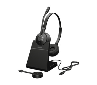 Jabra Engage 55 SE Casque Sans fil Arceau Bureau/Centre d'appels Noir