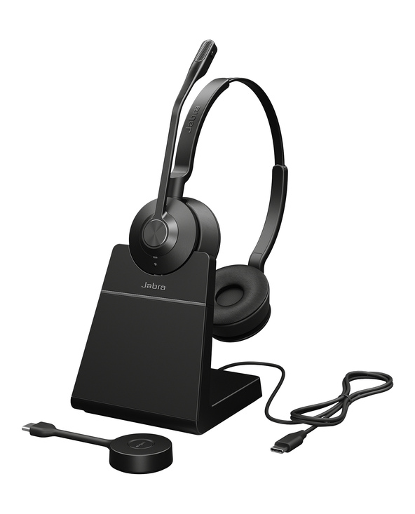 Jabra Engage 55 SE Casque Sans fil Arceau Bureau/Centre d'appels Noir
