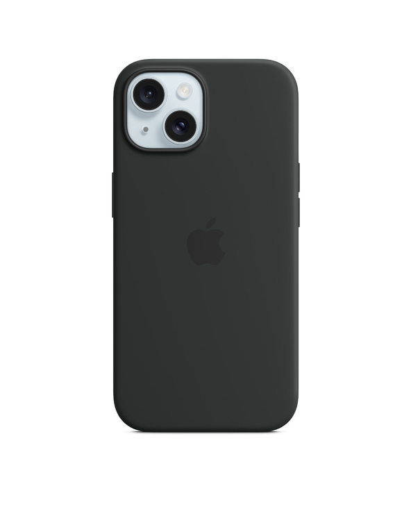 Apple Coque en silicone avec MagSafe pour iPhone 15 - Noir