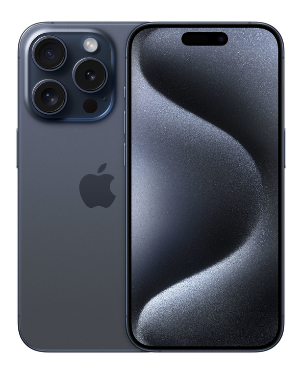 Apple iPhone 15 Pro 6.1" 512 Go Titane, Bleu
