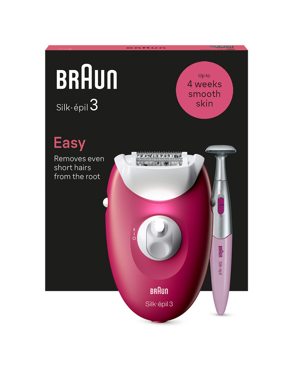 Braun Silk-épil 3 3-202 20 pince(s) Baie