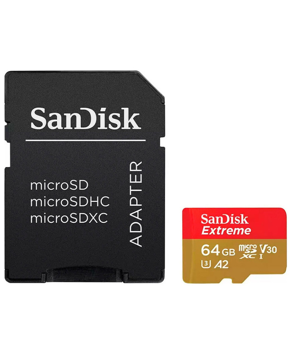 SanDisk Extreme PLUS 64 Go MicroSDXC Classe 10