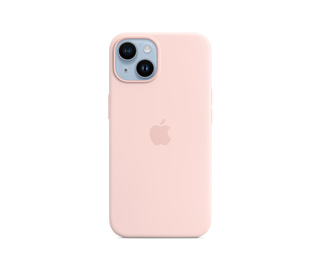 Apple Coque en silicone avec MagSafe pour iPhone 14 - Rose craie