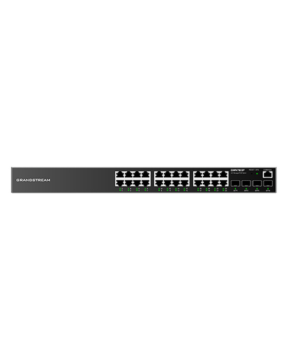 Grandstream Networks GWN7803 commutateur réseau Géré L2+ Gigabit Ethernet (10/100/1000) Noir