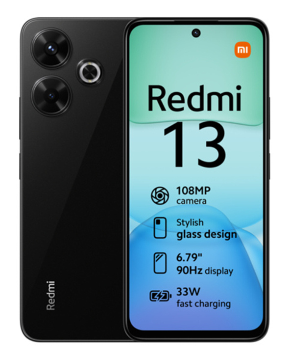 Xiaomi Redmi 13 6.79" 128 Go Noir