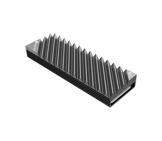 Jonsbo M.2-3 GREY système de refroidissement d’ordinateur Disque électronique Dissipateur thermique/Radiateur Noir, Gris 1 pièce