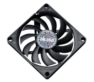 Akasa AK-FN076 système de refroidissement d’ordinateur Boitier PC Ventilateur 8 cm Noir