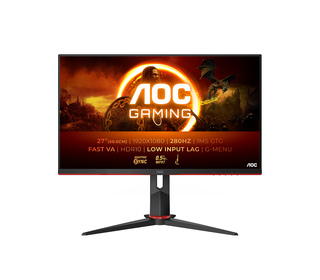 AOC G2 27G2ZN3/BK 27" LCD Full HD 0,5 ms Noir, Rouge