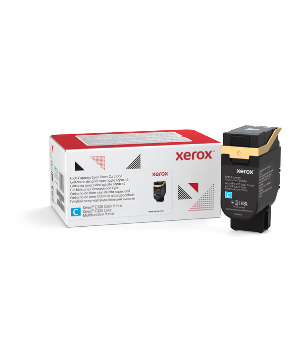 Xerox Cartouche de toner Cyan de Grande capacité Imprimante couleur  C320​/​multifonctions  C325 (5500 pages) - 006R04828