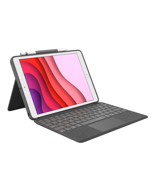 Logitech Combo Touch QWERTY Anglais britannique Smart Connector Graphite