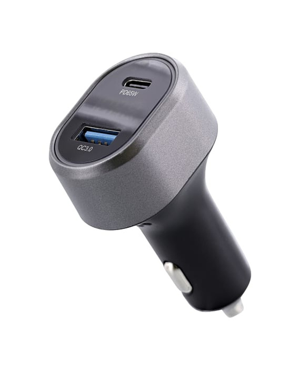 T'nB CACPOWER chargeur d'appareils mobiles Universel Noir, Gris Allume-cigare Charge rapide