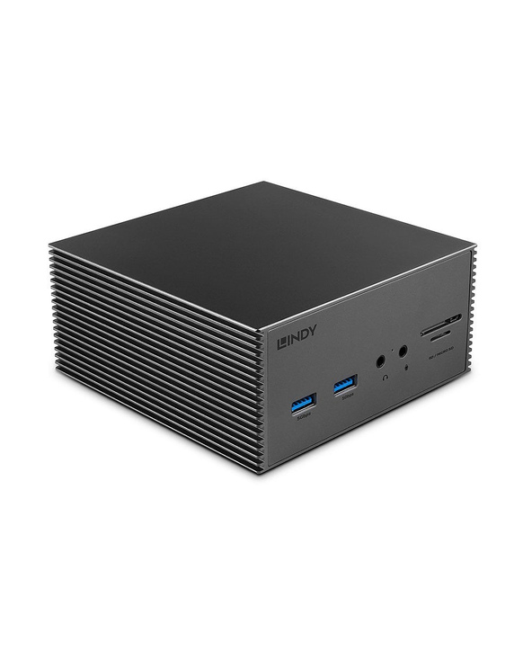 Lindy 43378 station d'accueil Avec fil USB 3.2 Gen 2 (3.1 Gen 2) Type-C Gris