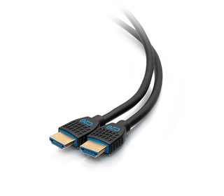 C2G Câble HDMI ultra flexible, haut débit, série de performance de 1,8 m - 4K 60 Hz encastrable dans le mur, certifié CMG (FT4)