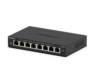 NETGEAR GS308E Géré L2/L3 Gigabit Ethernet (10/100/1000) Connexion Ethernet, supportant l'alimentation via ce port (PoE) Noir