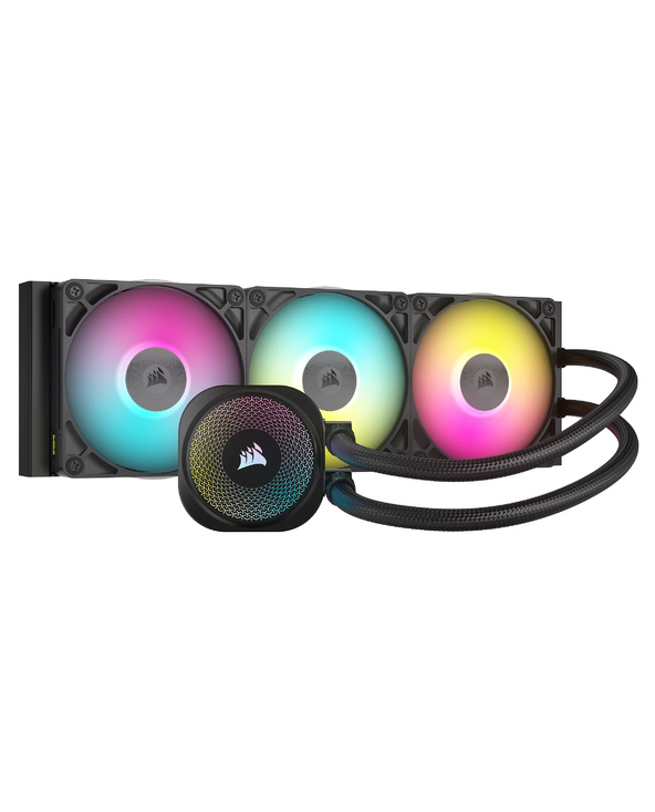 Corsair iCUE LINK TITAN RX RGB Processeur Refroidisseur de liquide tout-en-un 12 cm Noir 1 pièce(s)