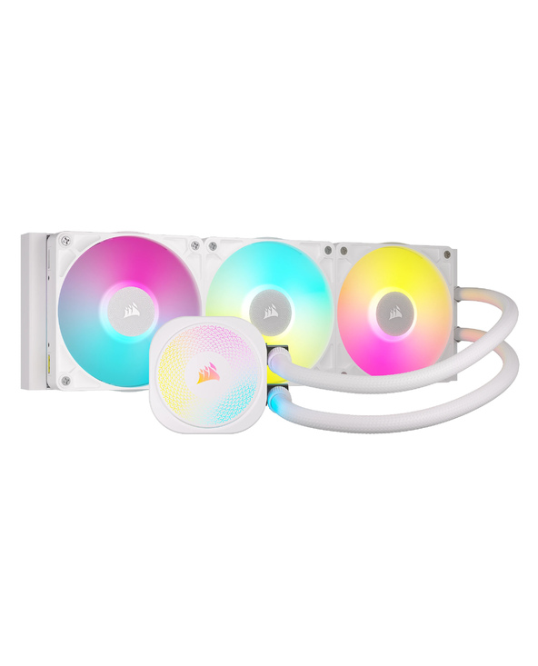 Corsair iCUE LINK TITAN RX RGB Processeur Refroidisseur de liquide tout-en-un 12 cm Blanc 1 pièce(s)