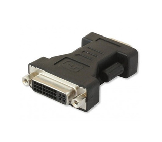 Techly IADAP-DVI-9100 changeur de genre de câble DVI-A VGA