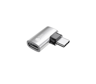 Alcasa USB-AD400 changeur de genre de câble USB 4.0 Gen.3x2 USB-C Argent