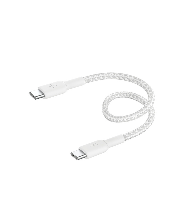 Belkin BoostCharge câble USB USB 2.0 0,15 m USB C Blanc