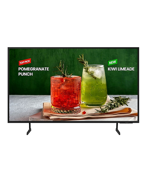 Samsung LH43BEDHLGUXEN affichage de messages Écran plat de signalisation numérique 109,2 cm (43") Wifi 4K Ultra HD Noir Tizen 16