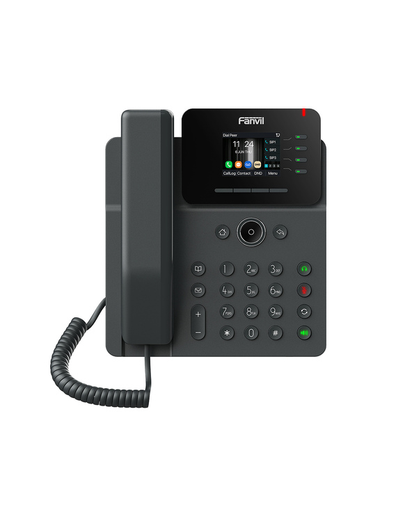 Fanvil V61G téléphone fixe Noir 4 lignes LCD