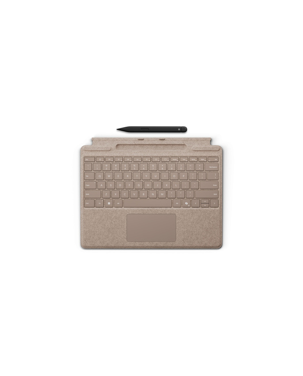 Microsoft Surface Pro Keyboard with Slim Pen AZERTY Belge Microsoft Cover port Beige
