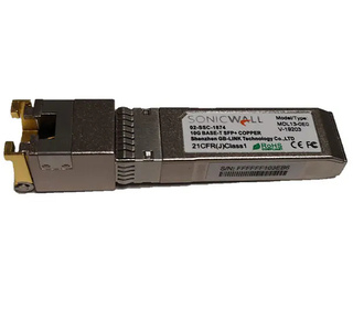 SonicWall 02-SSC-1874 module émetteur-récepteur de réseau SFP+