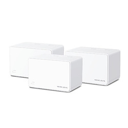 Mercusys Halo H80X(3-pack) Bi-bande (2,4 GHz / 5 GHz) Wi-Fi 6 (802.11ax) Blanc Interne