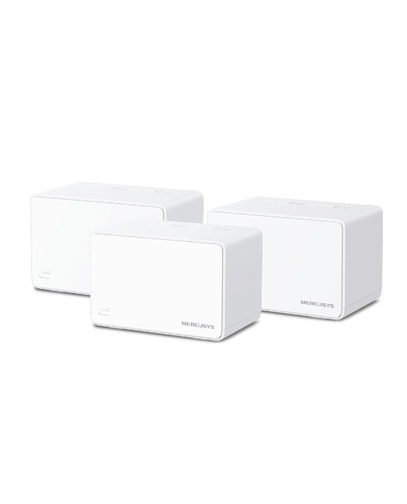 Mercusys Halo H80X(3-pack) Bi-bande (2,4 GHz / 5 GHz) Wi-Fi 6 (802.11ax) Blanc Interne