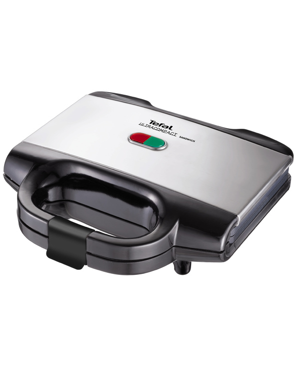 Tefal SM1552 gaufrier et appareil à croque-monsieur 700 W Noir, Acier inoxydable Tefal SM1552 gaufrier et appareil à croque-monsieur 700 W Noir, Acier inoxydable