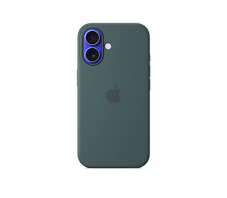 Apple Coque en silicone avec MagSafe pour iPhone 16 - Vert lacustre