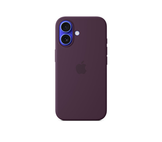Apple Coque en silicone avec MagSafe pour iPhone 16 - Prune