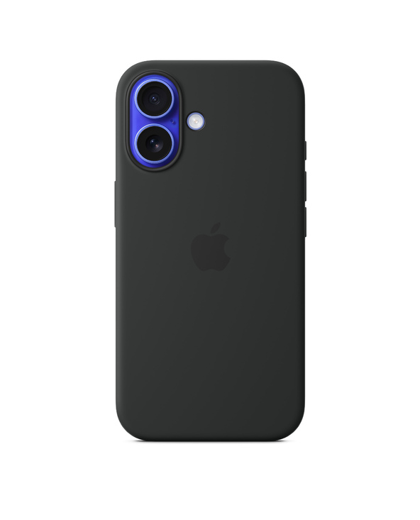 Apple Coque en silicone avec MagSafe pour iPhone 16 - Noir