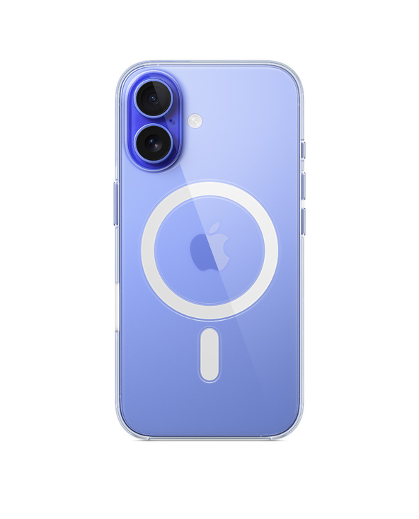 Apple Coque transparente avec MagSafe pour iPhone 16