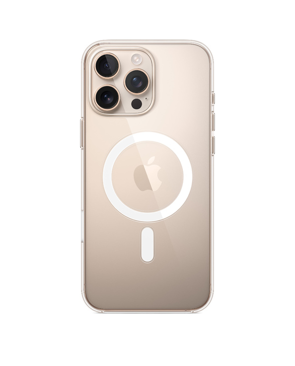 Apple Coque transparente avec MagSafe pour iPhone 16 Pro Max