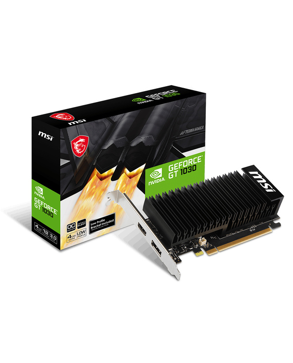 MSI GeForce GT 1030 4GHD4 LP OC NVIDIA 4 Go GDDR4