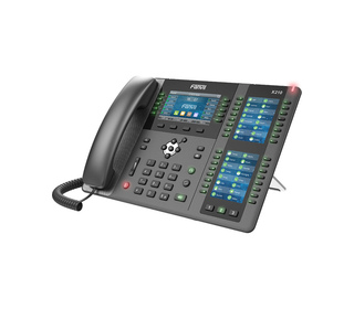Fanvil X210 V2 téléphone fixe Noir 20 lignes LCD