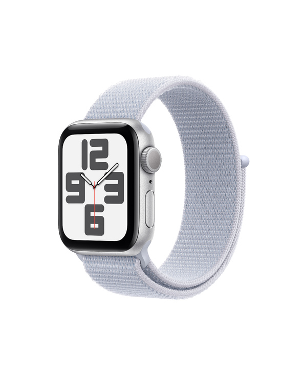Apple Watch SE OLED 40 mm Numérique 324 x 394 pixels Écran tactile Argent Wifi GPS (satellite)