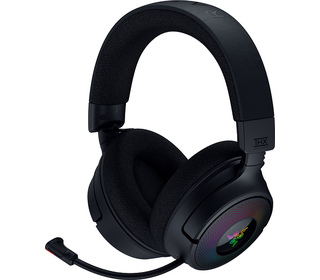 Razer Kraken V4 Casque Sans fil Arceau Jouer USB Type-A Bluetooth Noir